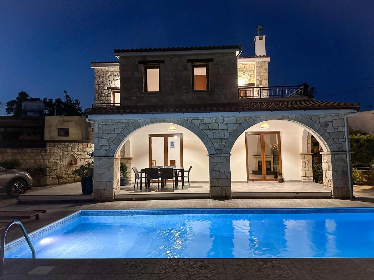 Almond Grove Luxury Villa Wprivate Pool Simou Exterior foto