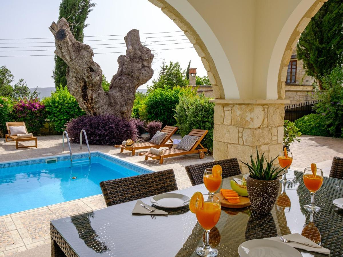 Almond Grove Luxury Villa Wprivate Pool Simou Exterior foto